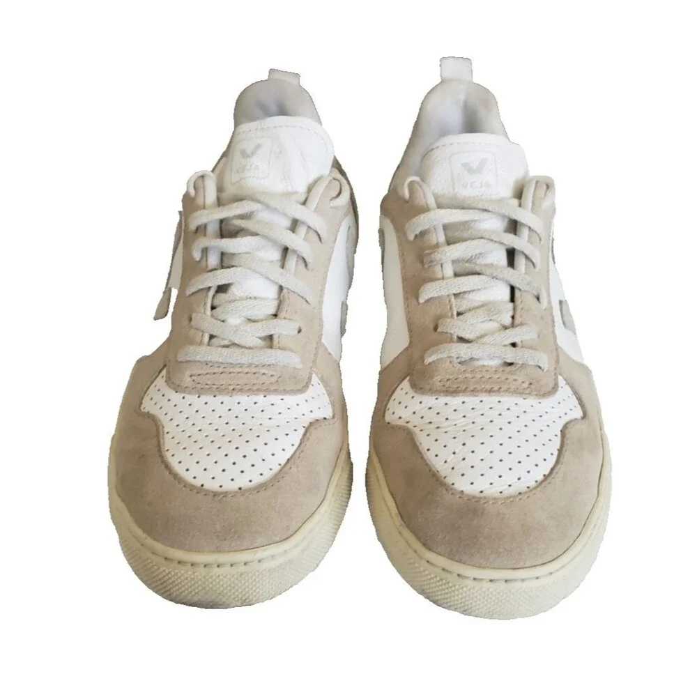 Veja V-10 Sneakers Women’s Sz 7 Natural White Leather Lifestyle Shoes Ebay3953